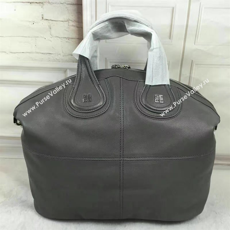 Givenchy large lambskin nightingale gray bag 5380