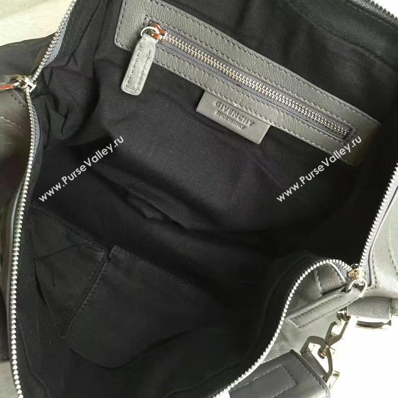 Givenchy large lambskin gray nightingale bag 5381