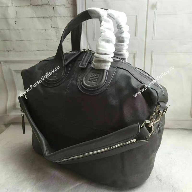 Givenchy large lambskin gray nightingale bag 5381