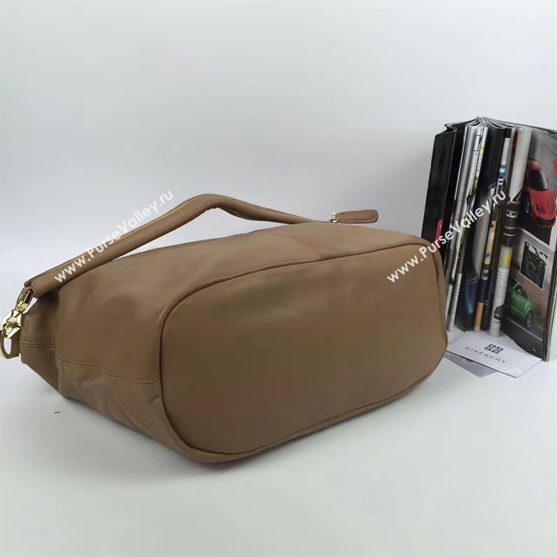 Givenchy large tan nightingale lambskin bag 5385