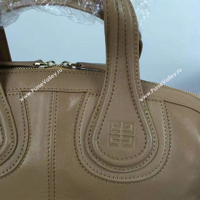 Givenchy large tan nightingale lambskin bag 5385