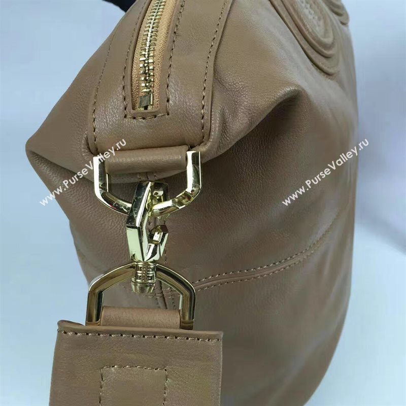 Givenchy large tan nightingale lambskin bag 5385