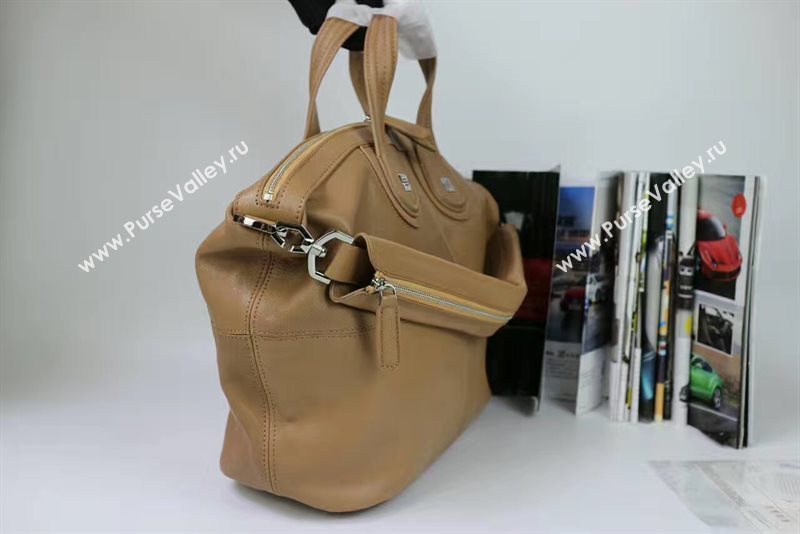 Givenchy large nude nightingale lambskin bag 5386