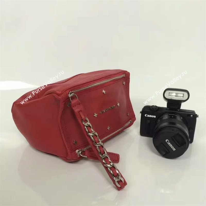 Givenchy clutch red bag 5392