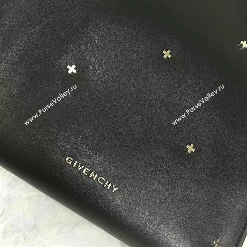 Givenchy medium calfskin black shopping bag 5304