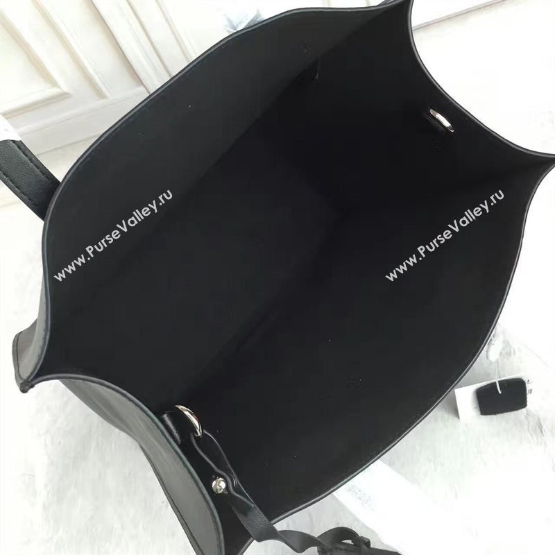 Givenchy medium calfskin black shopping bag 5304