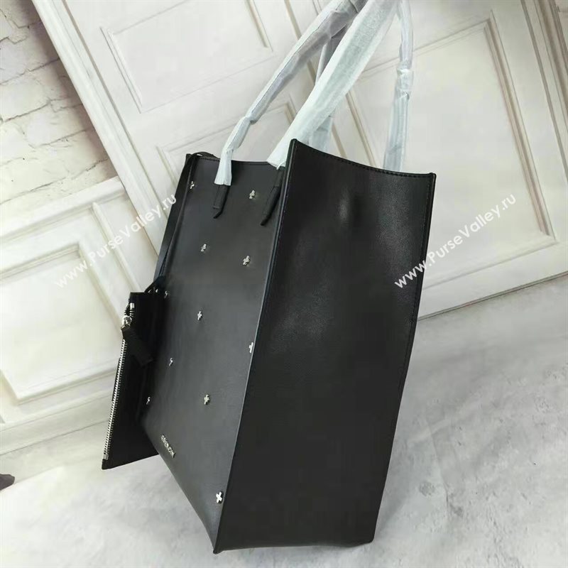 Givenchy medium calfskin black shopping bag 5304