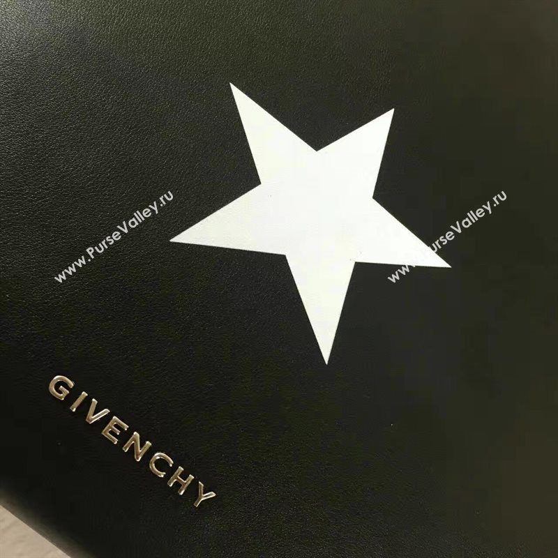 Givenchy medium calfskin shopping black star v bag 5306