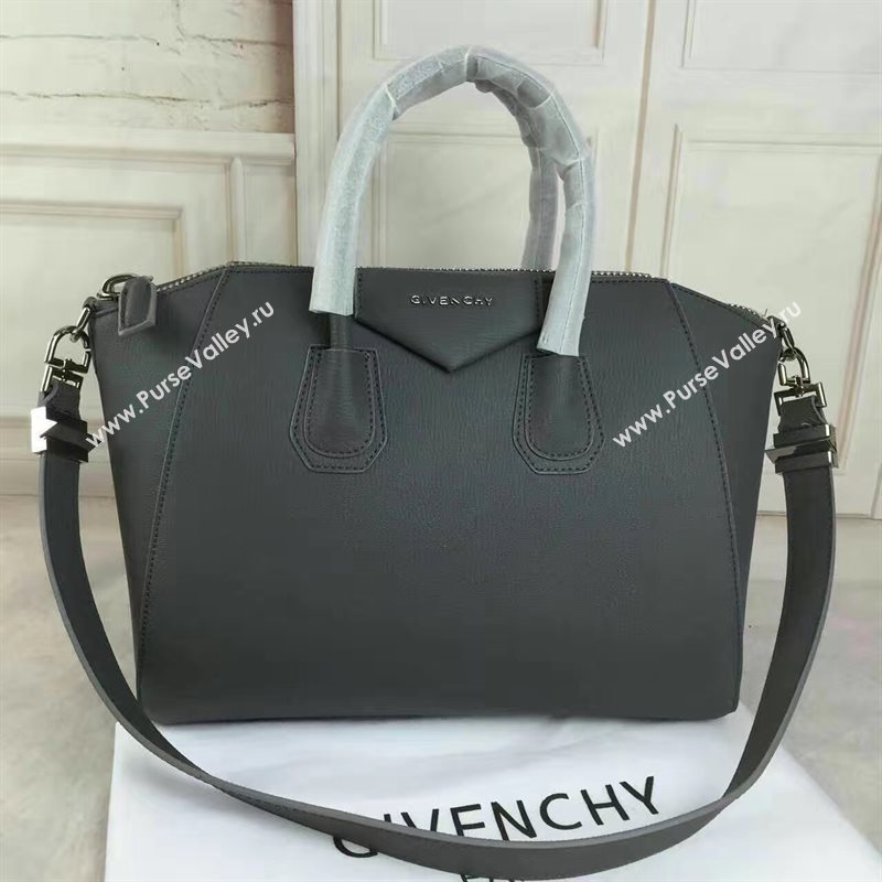 Givenchy large goatskin gray antigona bag 5309