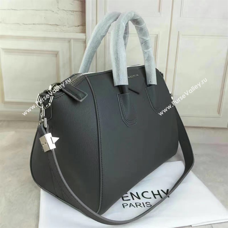 Givenchy large goatskin gray antigona bag 5309