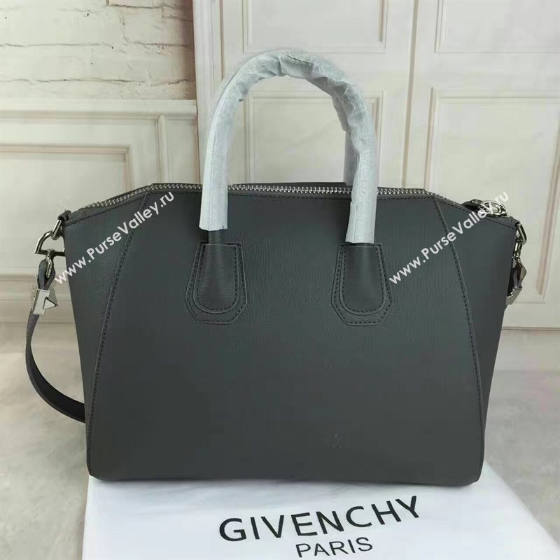 Givenchy large goatskin gray antigona bag 5309