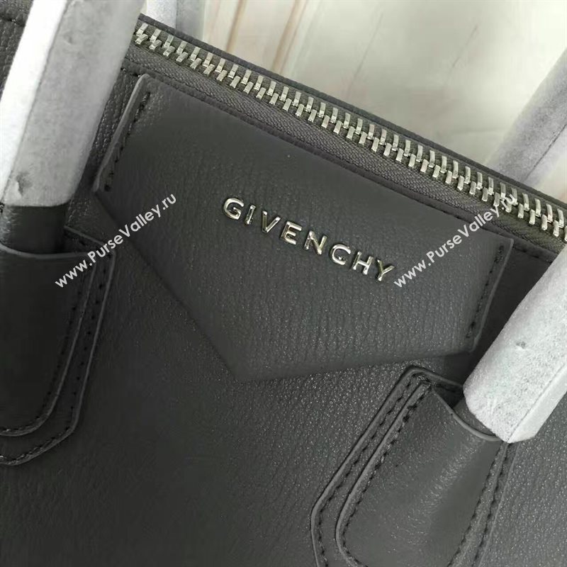 Givenchy medium gray antigona goatskin bag 5310