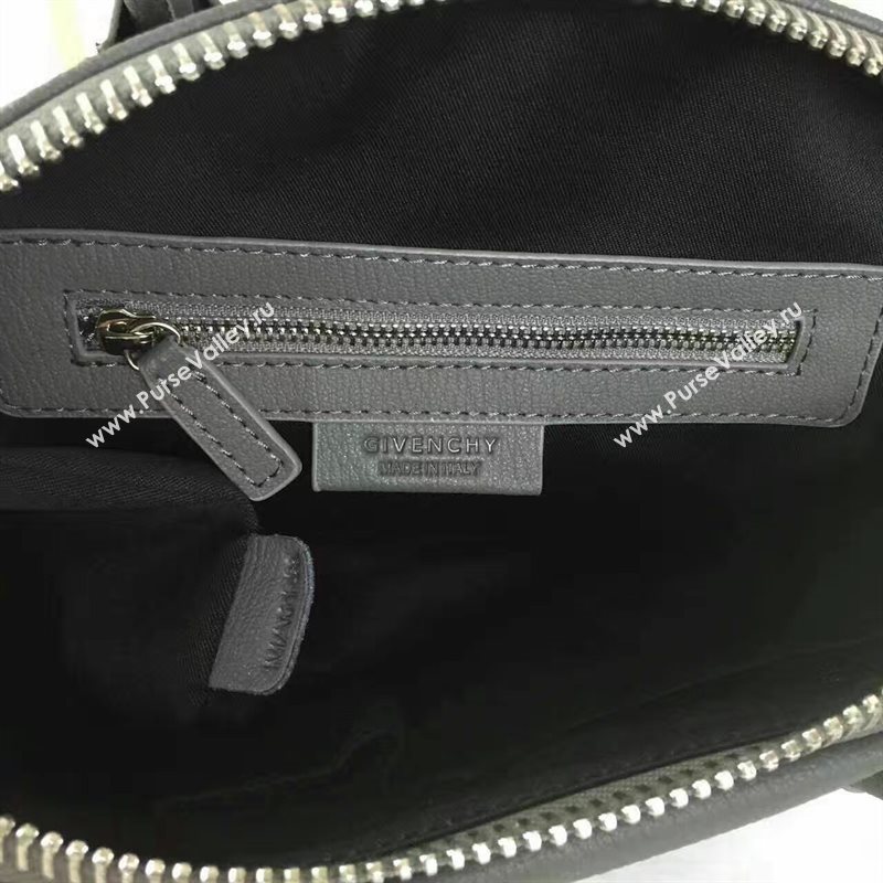 Givenchy medium gray antigona goatskin bag 5310