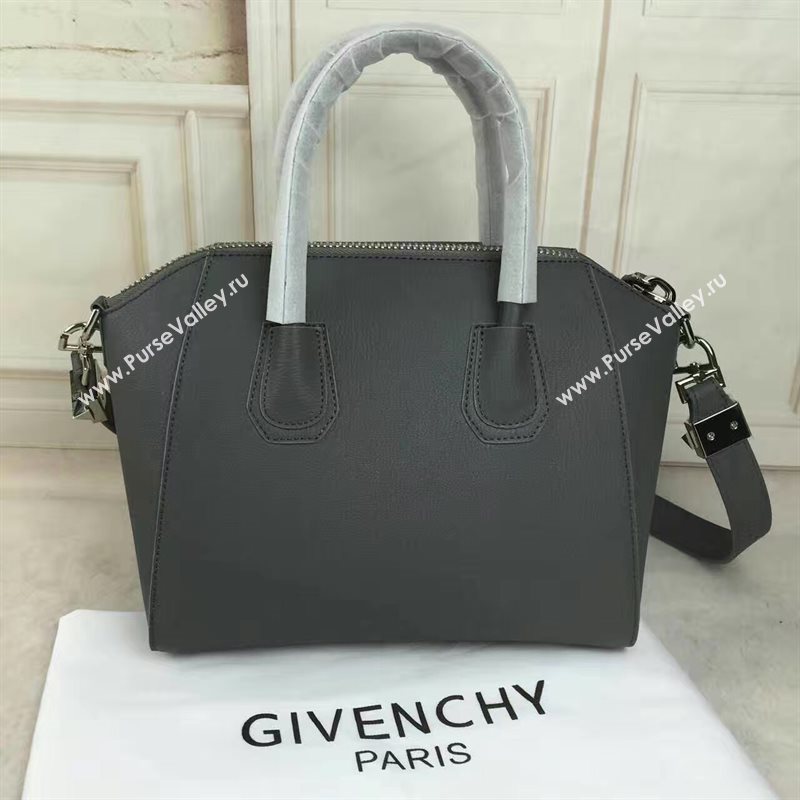 Givenchy medium gray antigona goatskin bag 5310