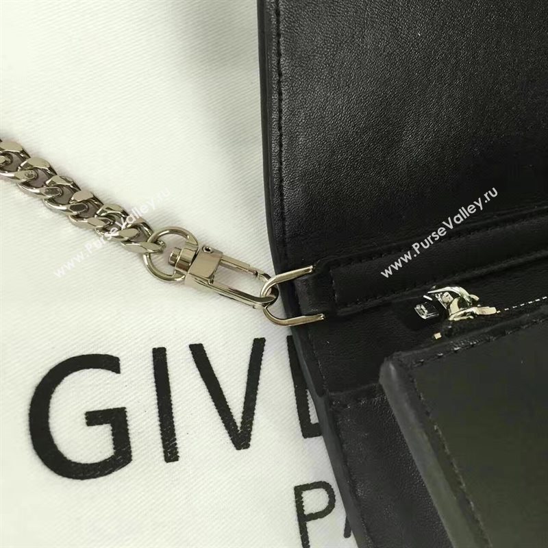 Givenchy mini shoulder flap black bag 5314