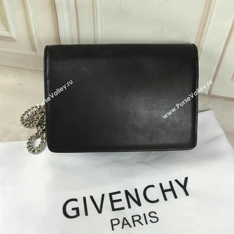 Givenchy mini shoulder flap black bag 5314