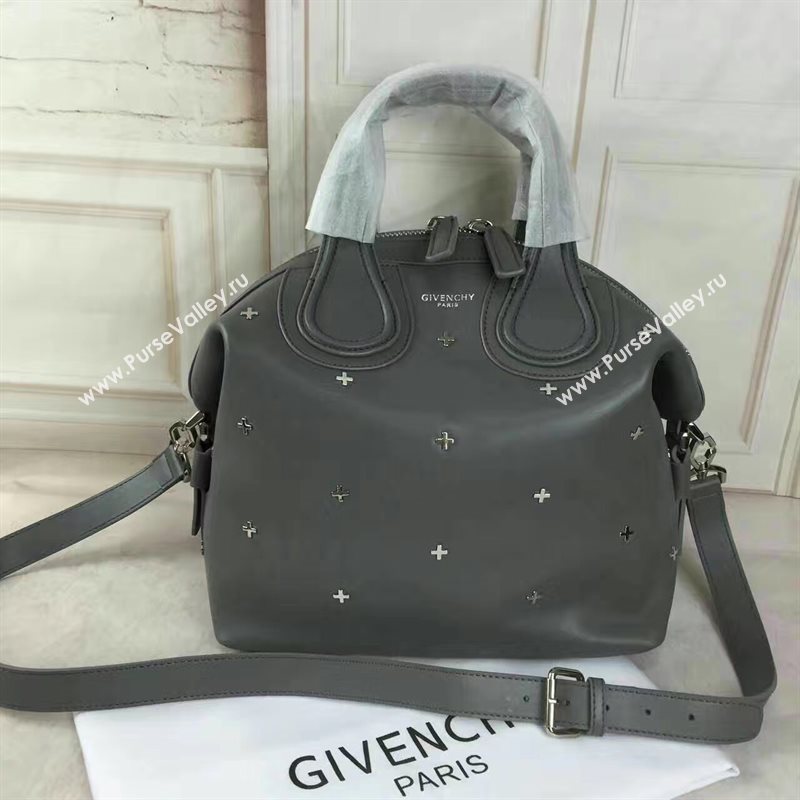 Givenchy large gray nightingale bag 5315