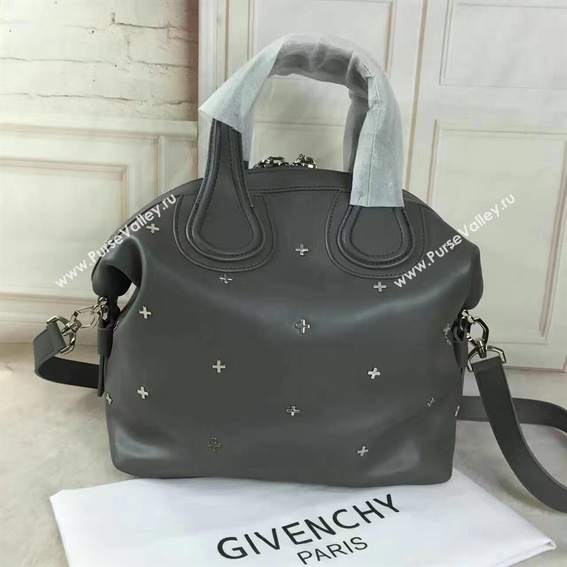 Givenchy large gray nightingale bag 5315