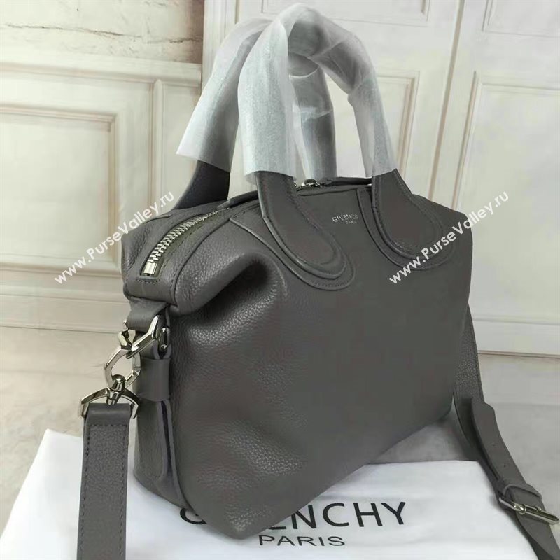 Givenchy medium goatskin gray nightingale bag 5319