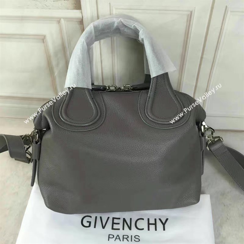 Givenchy medium goatskin gray nightingale bag 5319