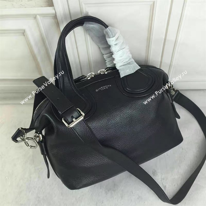 Givenchy medium goatskin black nightingale bag 5320