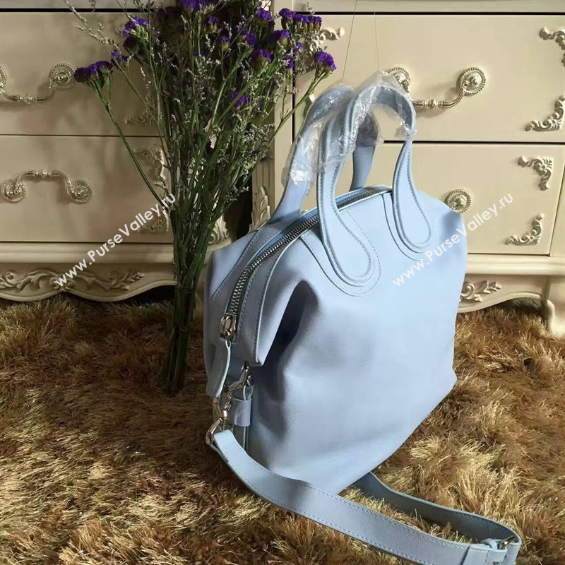 Givenchy medium blue nightingale goatskin bag 5321