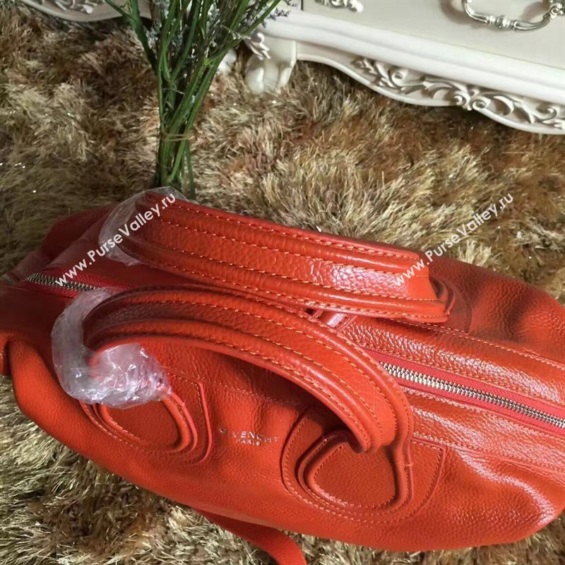 Givenchy medium goatskin orange nightingale bag 5322