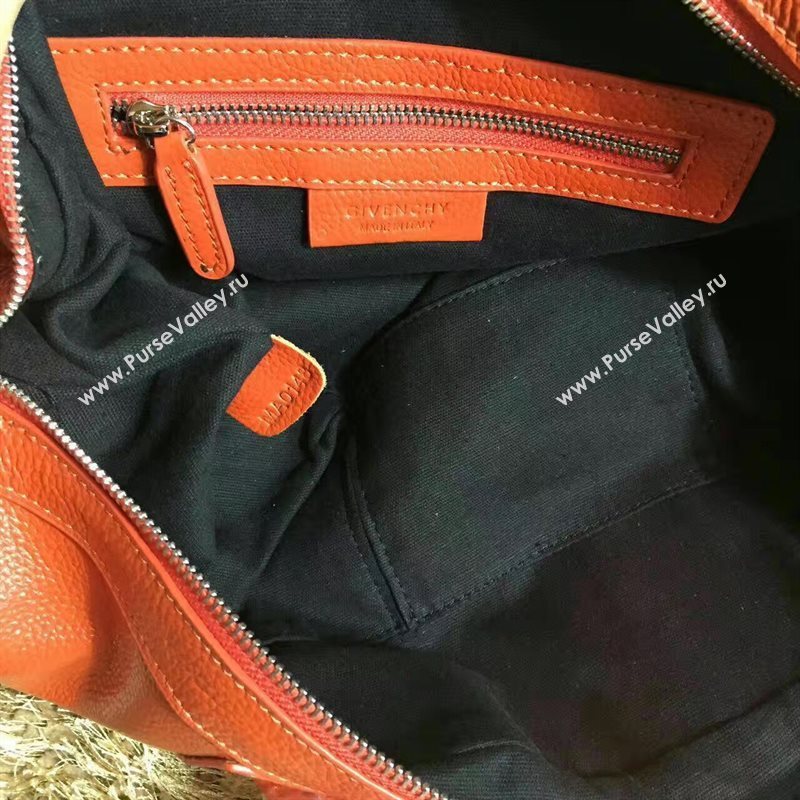 Givenchy medium goatskin orange nightingale bag 5322