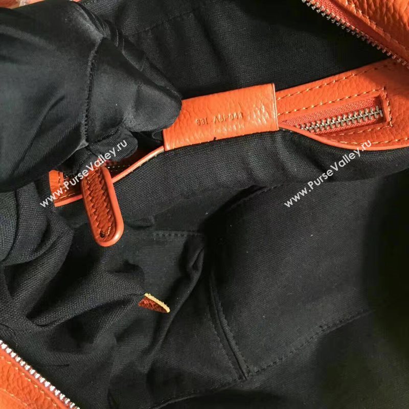 Givenchy medium goatskin orange nightingale bag 5322