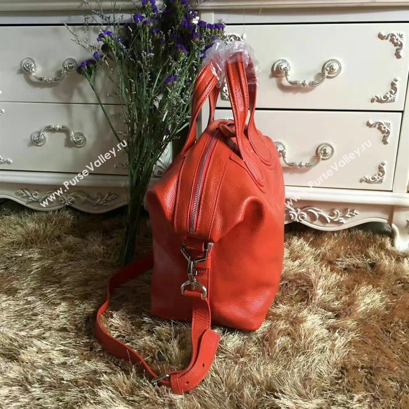 Givenchy medium goatskin orange nightingale bag 5322
