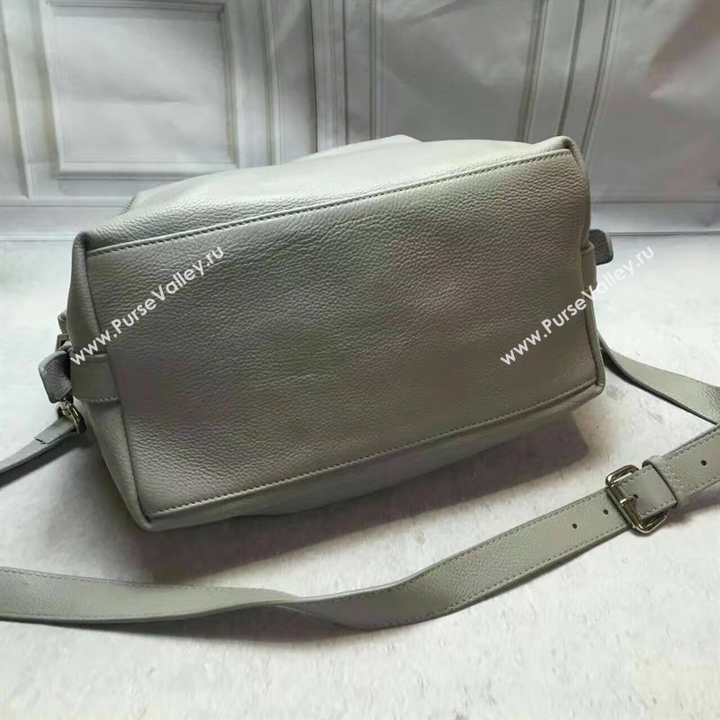 Givenchy medium light gray nightingale goatskin bag 5323