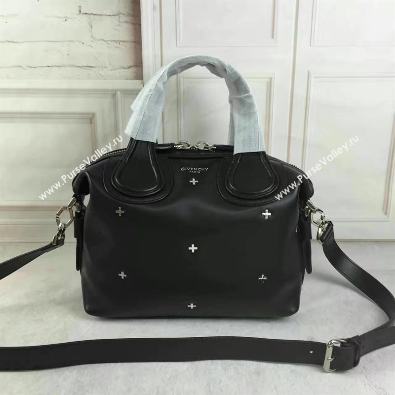 Givenchy black nightingale medium bag 5335