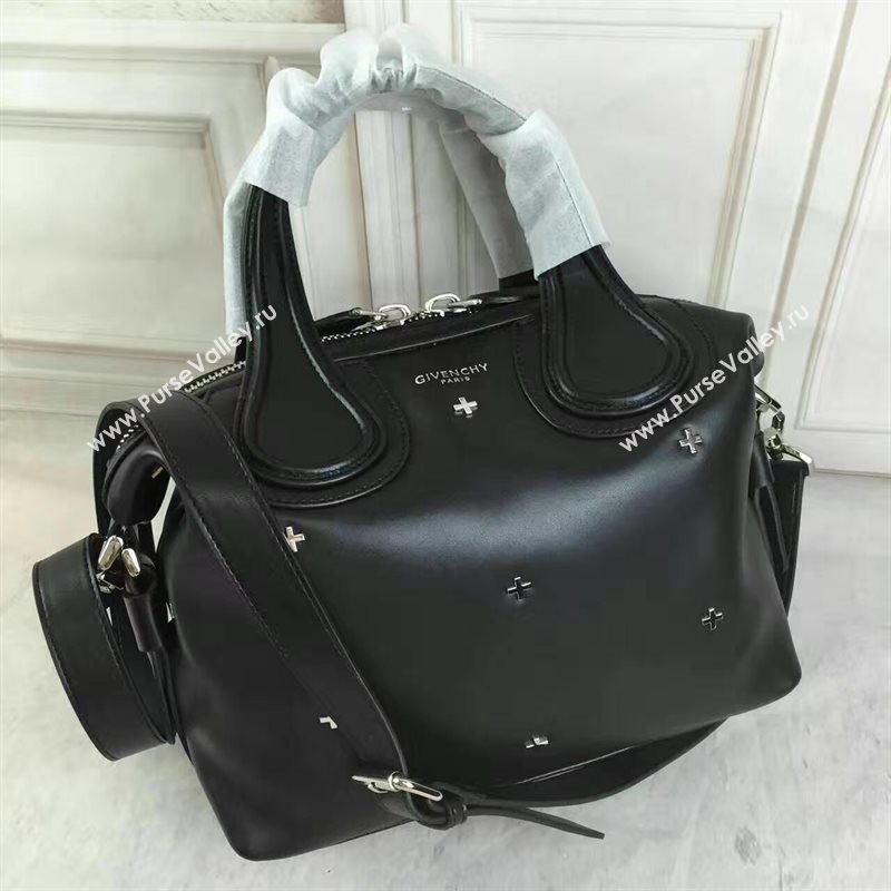 Givenchy black nightingale medium bag 5335