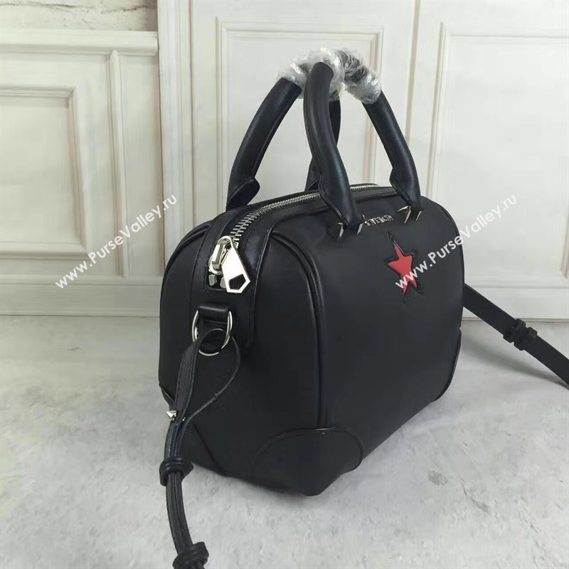 Givenchy small lucrezia satchel black red v bag 5444