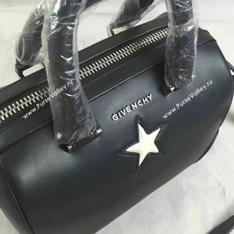 Givenchy small lucrezia satchel black v star white bag 5445