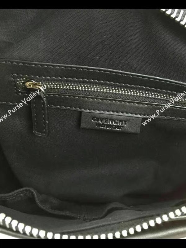 Givenchy small lucrezia satchel black v star white bag 5445