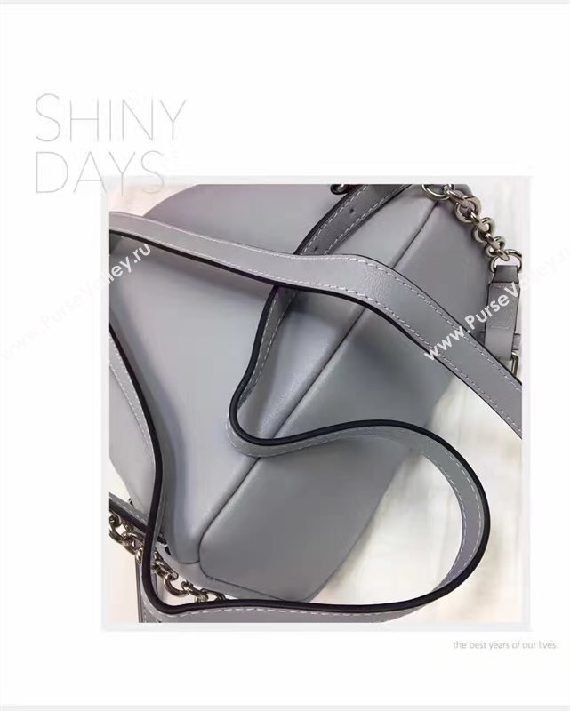 Fendi peekaboo mini backpack blue light bag 5451