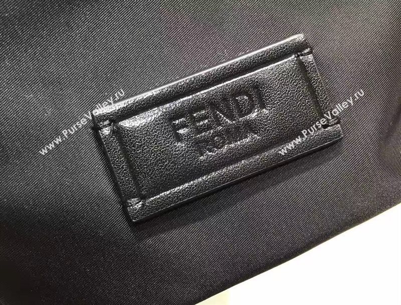 Fendi backpack black yellow v bag 5452