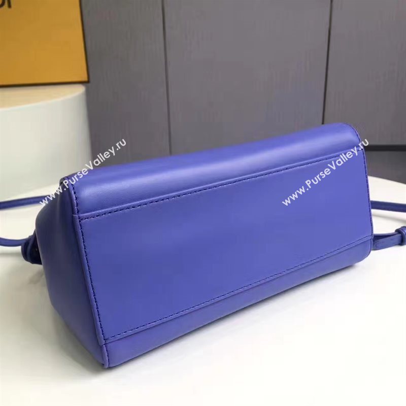 Fendi mini blue peekaboo bag 5455