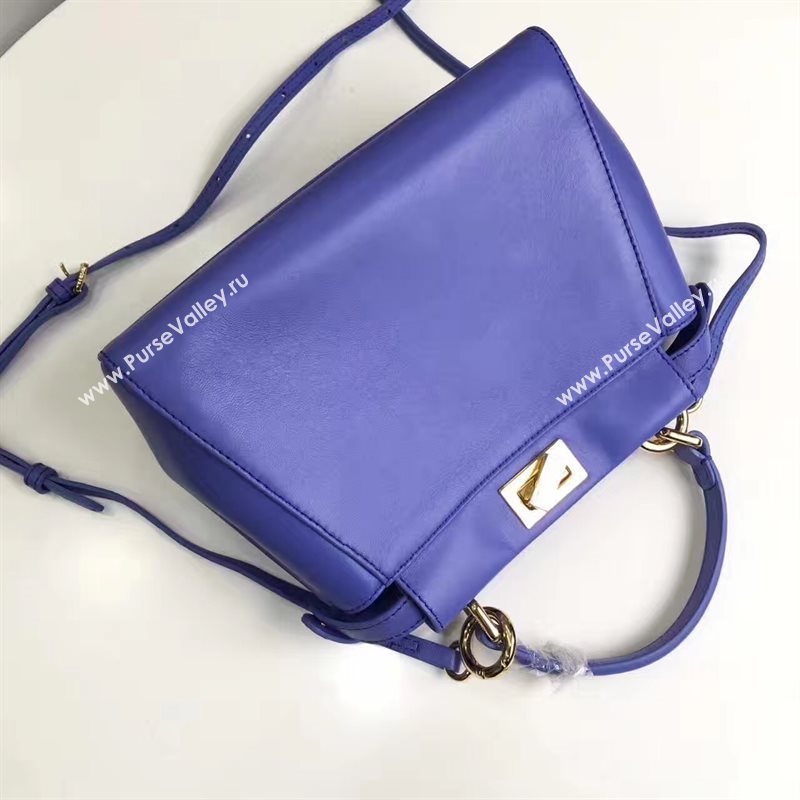 Fendi mini blue peekaboo bag 5455