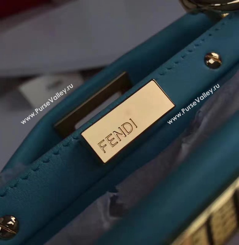 Fendi mini peekaboo sky bag 5464