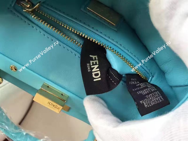 Fendi mini peekaboo sky bag 5464