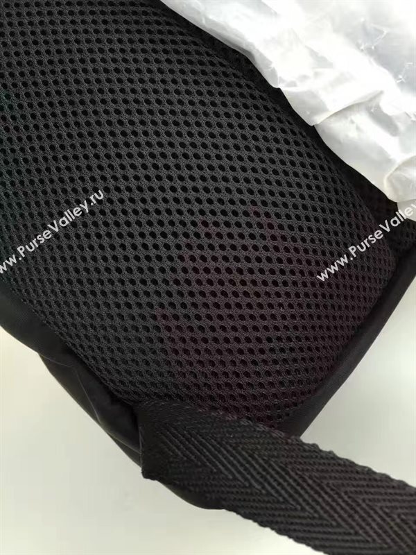 Fendi black v yellow Waterproof backpack cloth bag 5472