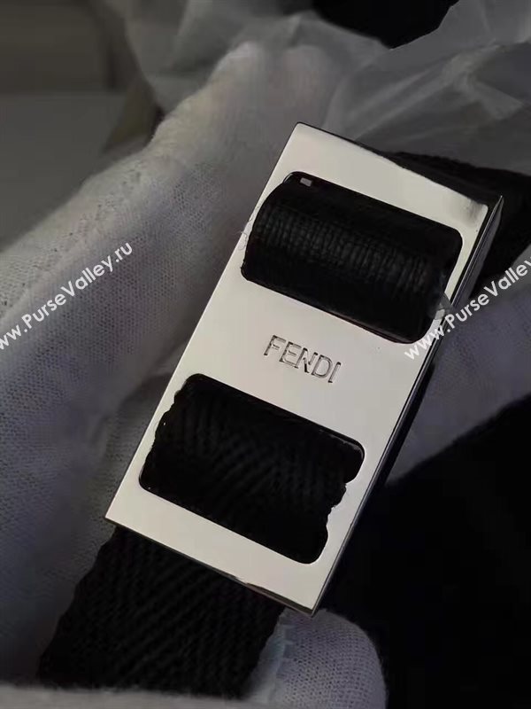 Fendi black v cream Waterproof backpack cloth bag 5473