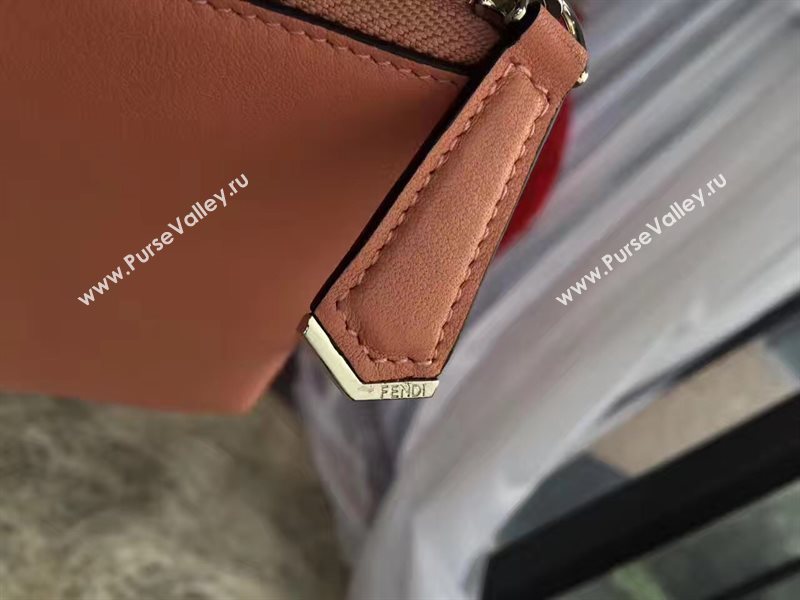 Fendi wallet gray pink bag 5484