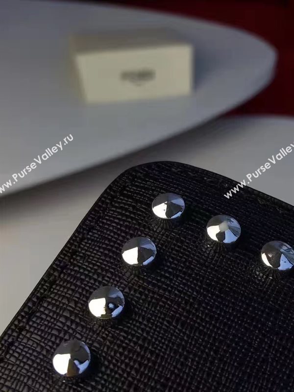 Fendi wallet black stud v bag 5485