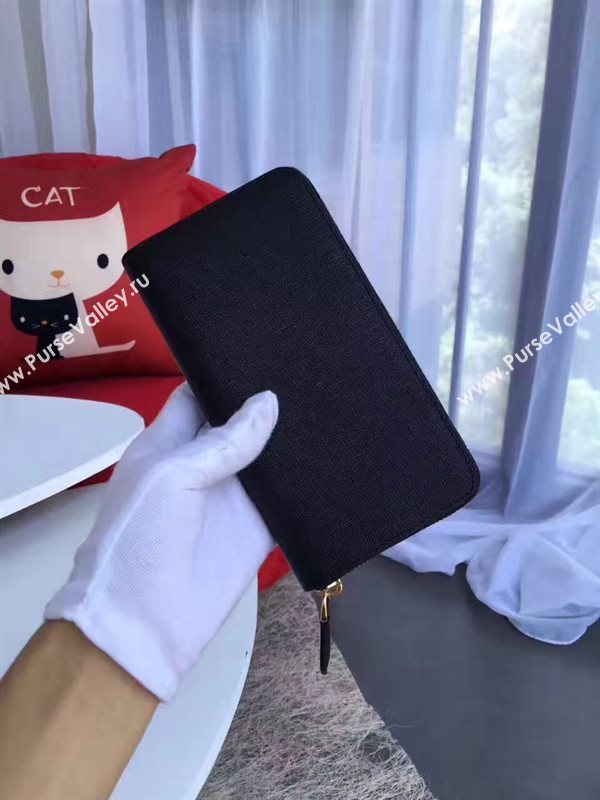 Fendi tri-black wallet bag 5487