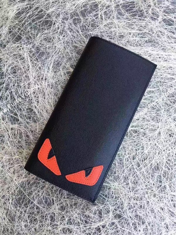 Fendi wallet black red v bag 5488