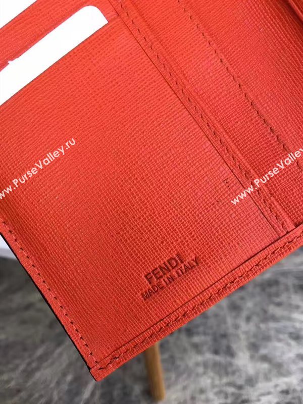Fendi wallet black red v bag 5488