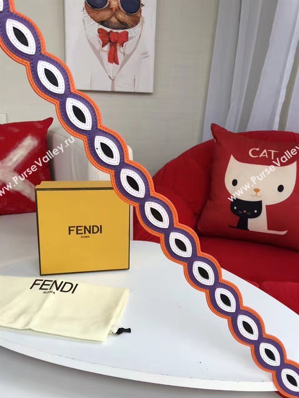 Fendi strap you blue orange white 5491